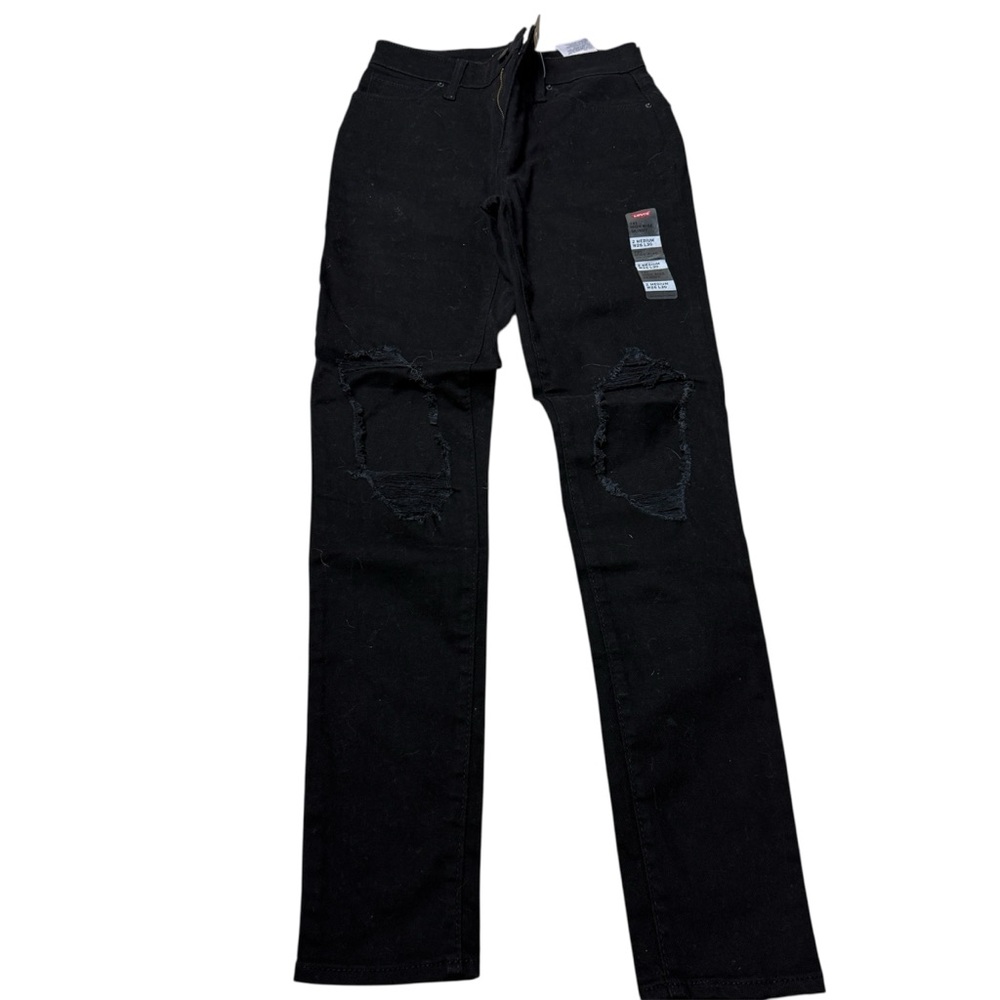 Levi's Black High Rise Skinny Jeans